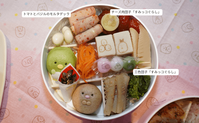 2025年　すみっコぐらし　和の味わい重